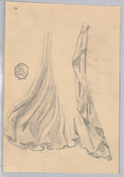 ドレープ研究 作： Francis Augustus Lathrop