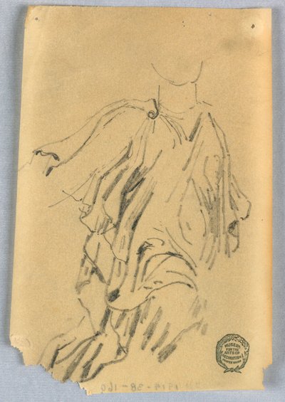 ドレープ研究 作： Francis Augustus Lathrop