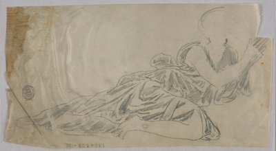 ドレープ研究 作： Francis Augustus Lathrop