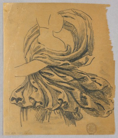 ドレープ研究 作： Francis Augustus Lathrop