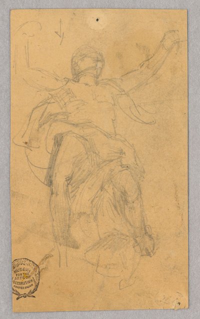 壁画の人物研究 作： Francis Augustus Lathrop