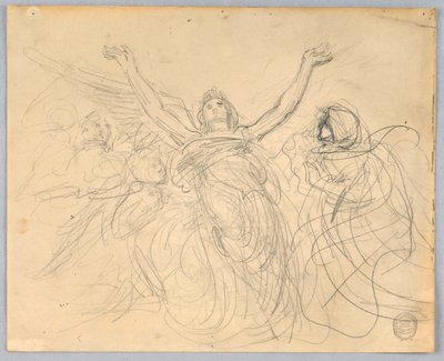 天使の群れ 作： Francis Augustus Lathrop