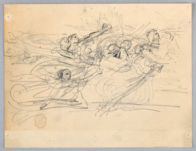 天使の群れ 作： Francis Augustus Lathrop