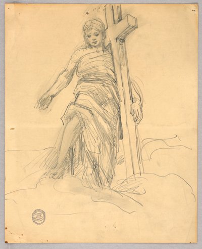 アセンションの中心人物のスケッチ 作： Francis Augustus Lathrop