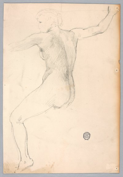 「夜」の下絵 作： Francis Augustus Lathrop