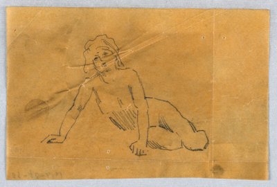 プットのスケッチ 作： Francis Augustus Lathrop