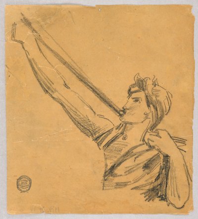 天使のスケッチ 作： Francis Augustus Lathrop