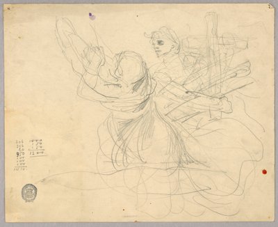 アセンションの図のスケッチ 作： Francis Augustus Lathrop