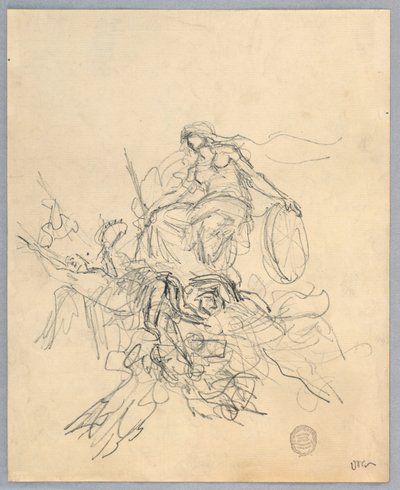 フォルトゥナのスケッチ 作： Francis Augustus Lathrop