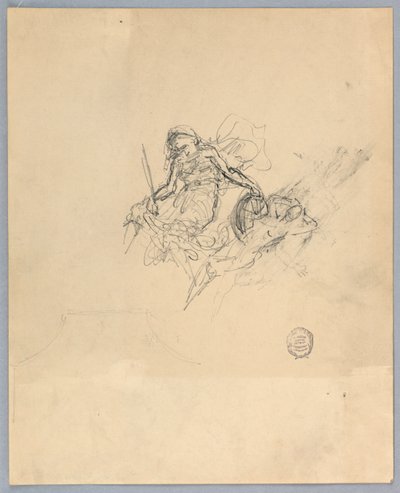 フォルトゥナのスケッチ 作： Francis Augustus Lathrop