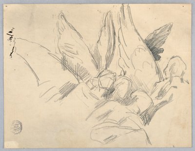 四天使のスケッチ 作： Francis Augustus Lathrop