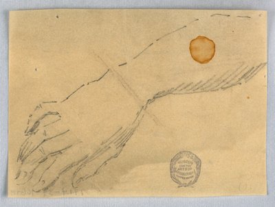 手と手首のスケッチ 作： Francis Augustus Lathrop