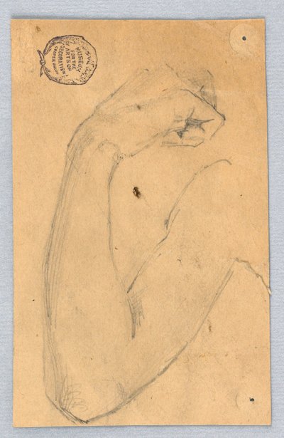 右腕のスケッチ 作： Francis Augustus Lathrop