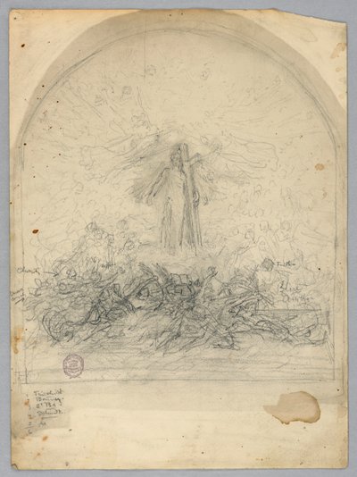 昇天のスケッチ 作： Francis Augustus Lathrop