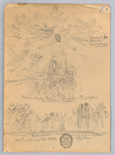 情熱のためのスケッチ 作： Francis Augustus Lathrop