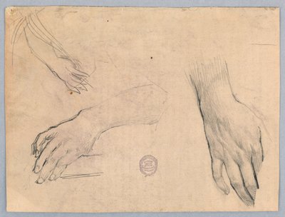 手の研究 作： Francis Augustus Lathrop