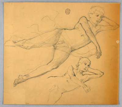 裸体研究 作： Francis Augustus Lathrop