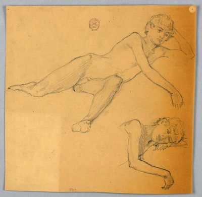 裸体研究 作： Francis Augustus Lathrop