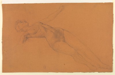 「ダイアナと星座の従者たち」のための習作 作： Francis Augustus Lathrop