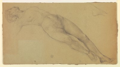 「ダイアナと星座の従者たち」のための習作 作： Francis Augustus Lathrop