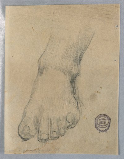 足の勉強 作： Francis Augustus Lathrop