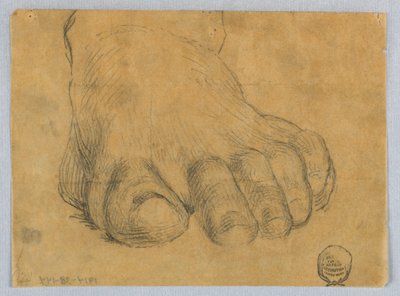 左足の研究 作： Francis Augustus Lathrop