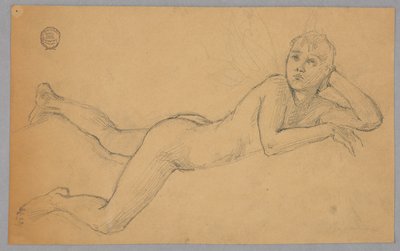 裸体研究 作： Francis Augustus Lathrop