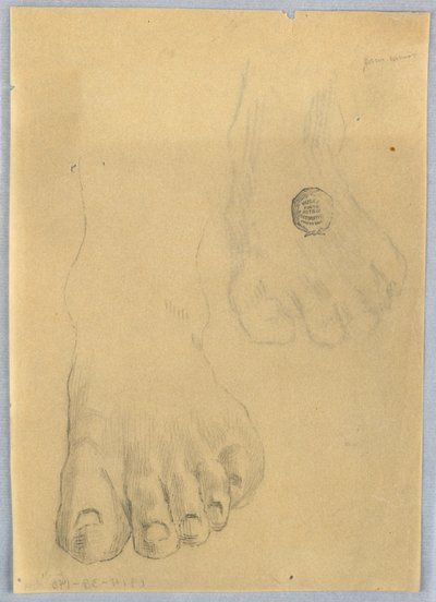 左足の研究 作： Francis Augustus Lathrop