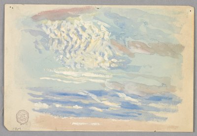 雲の研究、ローマ、イタリア 作： Francis Augustus Lathrop