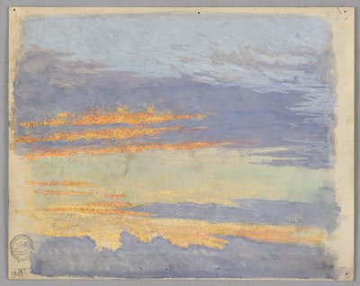 雲の研究、ローマ、イタリア 作： Francis Augustus Lathrop