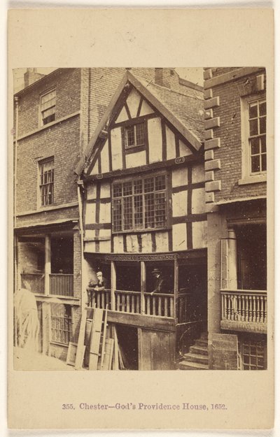 チェスター - 神の摂理ハウス、1652年。 作： Francis Bedford