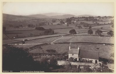 デンビー城から見たクルーイドの谷、186094。 作： Francis Bedford