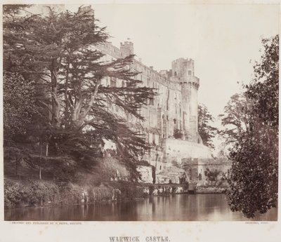 ワーウィック城、1857年頃（アルバメット・プリント 作： Francis Bedford