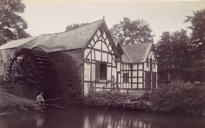 レクサム、ロセットミル、1870年代。 作： Francis Bedford