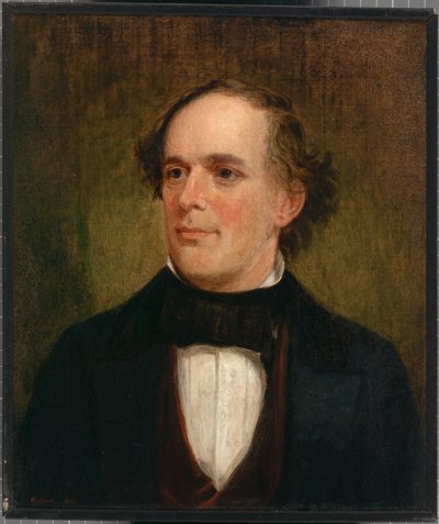 サーモン P. チェイス、1861 年。 作： Francis Bicknell Carpenter