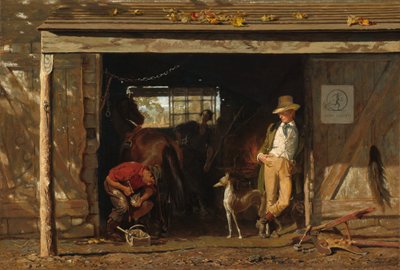 余暇と労働、1858年。 作： Francis Blackwell Mayer