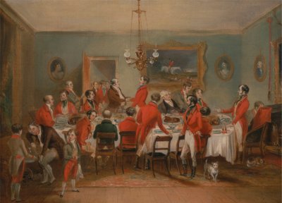 学士号ホール: ハントの朝食 作： Francis Calcraft Turner