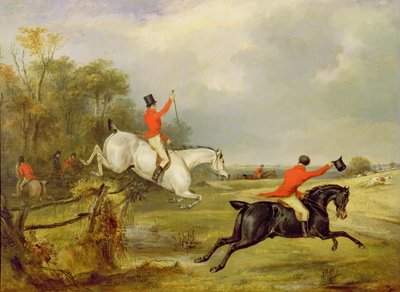 カバーを壊す、学士号ホール（キャンバスに油彩） 作： Francis Calcraft Turner
