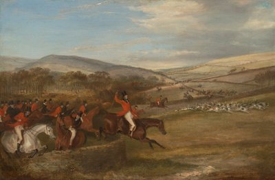 バークレーハント、1842年：フルクライ 作： Francis Calcraft Turner