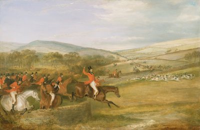 バークレーハント、フルクライ、1842 作： Francis Calcraft Turner