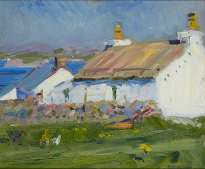 Crofts、Iona (オイルオンボード) 作： Francis Campbell Boileau Cadell