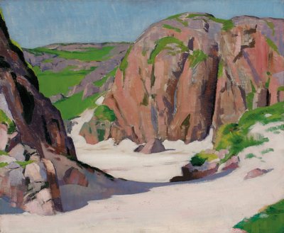 ポートバン、イオナ、1922年頃（キャンバスに油彩） 作： Francis Campbell Boileau Cadell