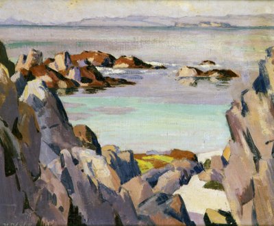 イオナのスタファとラム（キャンバスに油彩） 作： Francis Campbell Boileau Cadell