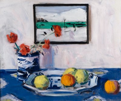 静物画、1915年頃（油彩・キャンバス 作： Francis Campbell Boileau Cadell
