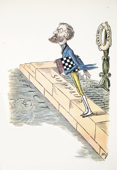 大文字F、ハロルドベギーによる詩「The Struwwelpeter Alphabet」の詩（1871年〜1929年） 作： Francis Carruthers Gould