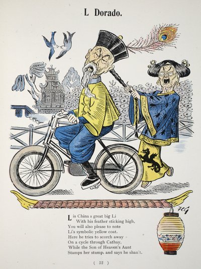Lドラド、Struwwelpeter Alphabetのイラスト、Harold Begbieの詩（1871〜1929年） 作： Francis Carruthers Gould