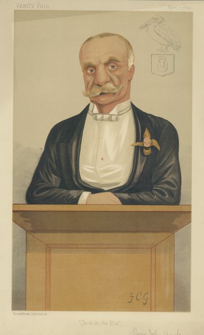 バーナードジョンアングル氏 作： Francis Carruthers Gould