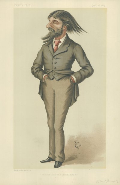 ハーバート・ハーコマー氏 作： Francis Carruthers Gould