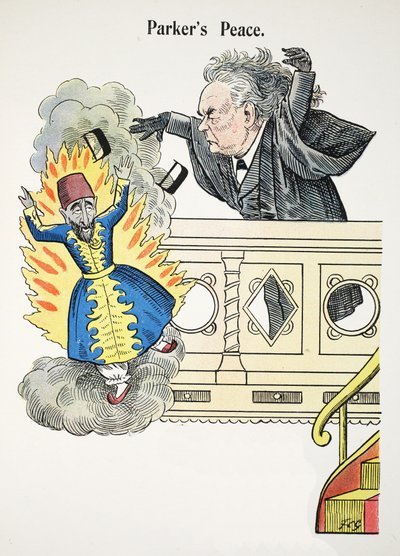 パーカーの平和、ストルーヴェルペターアルファベットのイラスト、ハロルドベギーの詩（1871〜1929年） 作： Francis Carruthers Gould