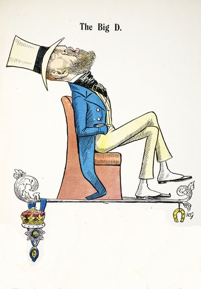 ビッグD、The Struwwelpeter Alphabetのイラスト、Harold Begbie（1871–1929）の詩 作： Francis Carruthers Gould